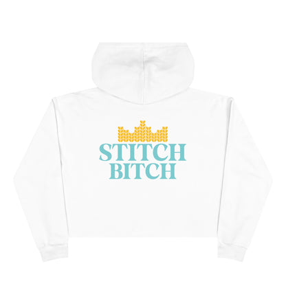 Stitch Bitch | Crop Hoodie