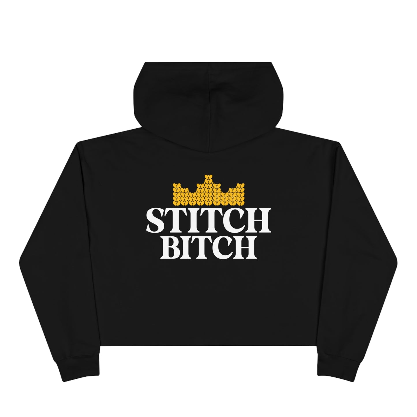 Stitch Bitch | Crop Hoodie