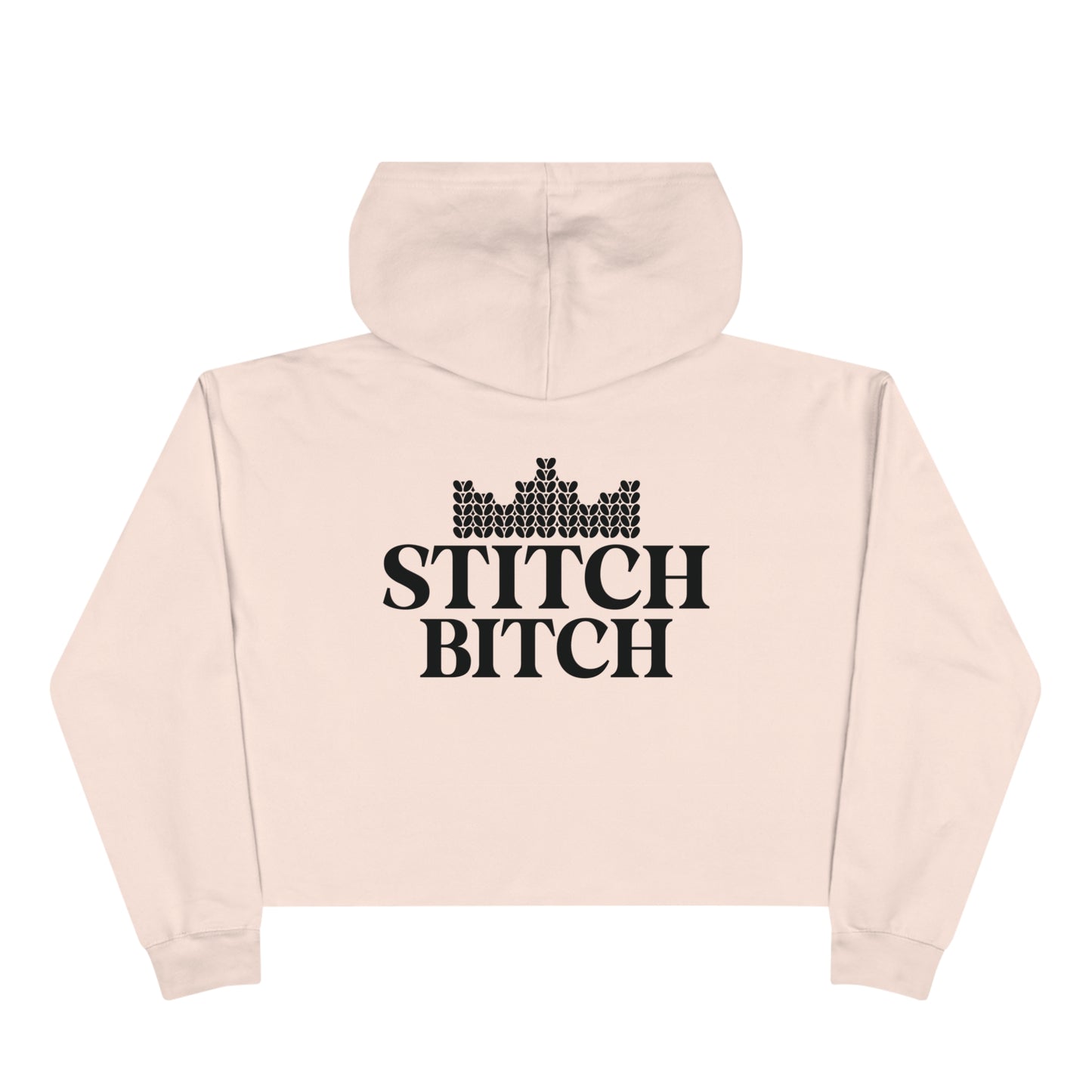 Stitch Bitch | Crop Hoodie