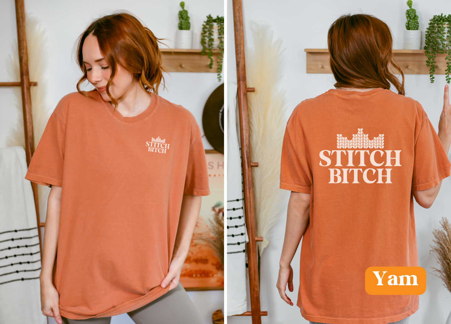 Stitch Bitch | Unisex Garment-Dyed T-shirt