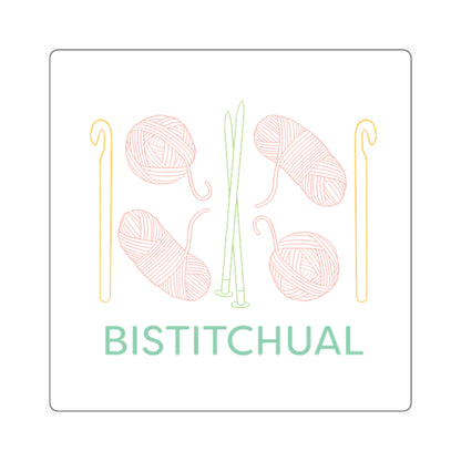 Bistitchual | Square Stickers