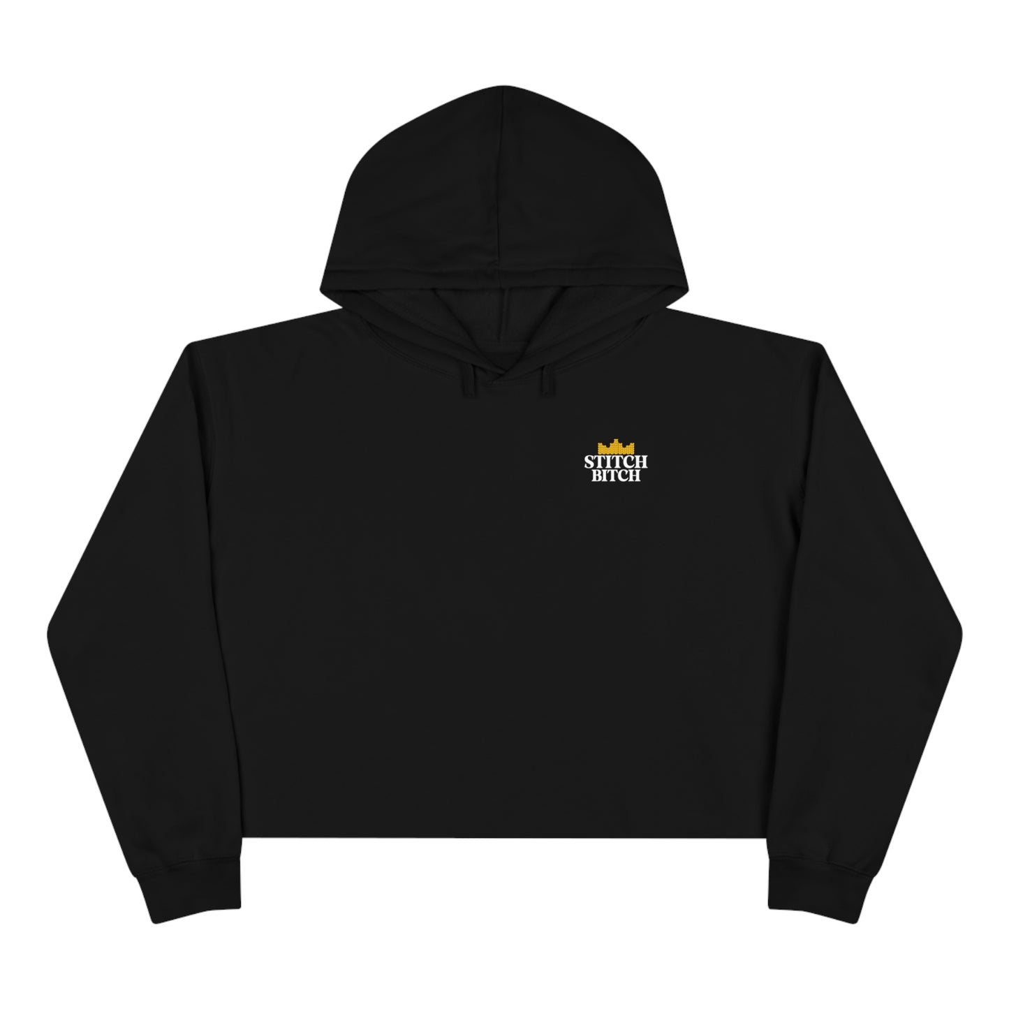 Stitch Bitch | Crop Hoodie