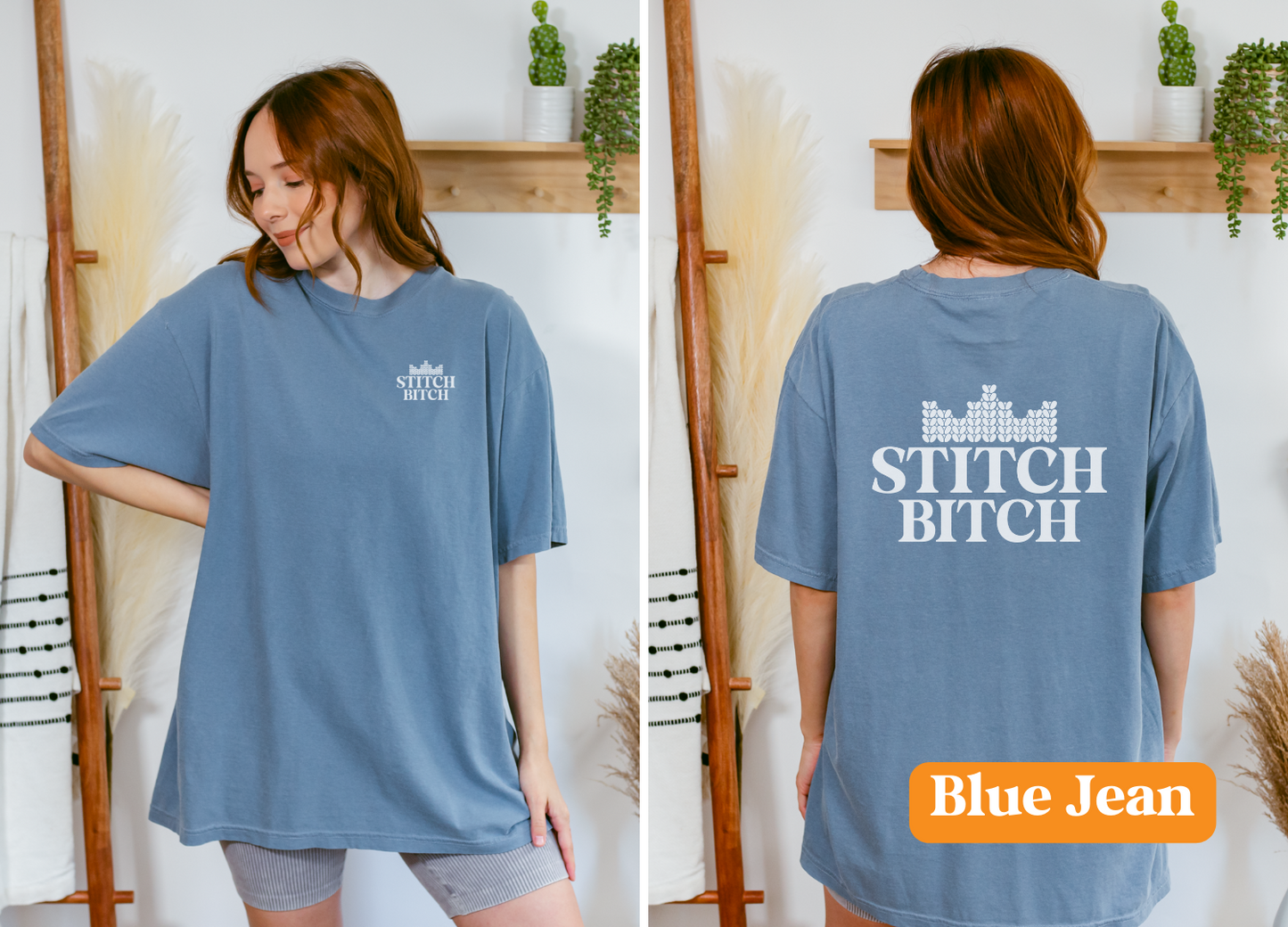 Stitch Bitch | Unisex Garment-Dyed T-shirt