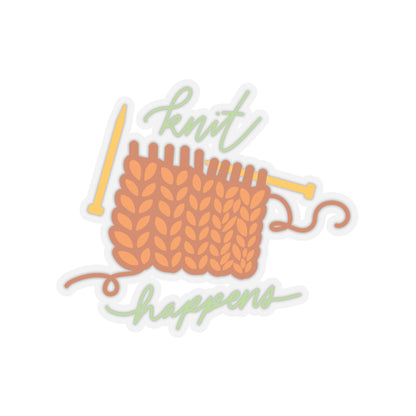 Knit Happens | Kiss-Cut Stickers