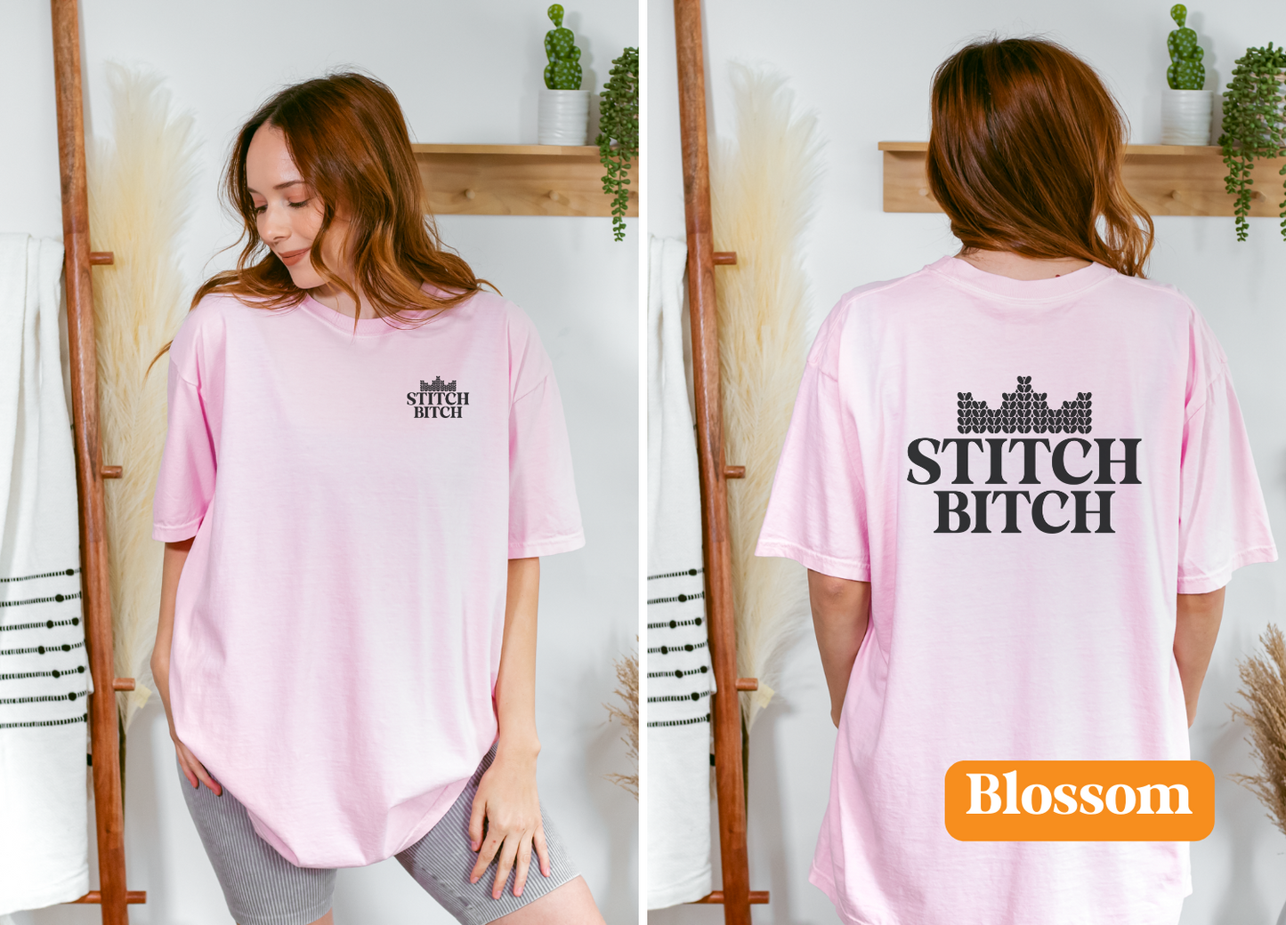 Stitch Bitch | Unisex Garment-Dyed T-shirt